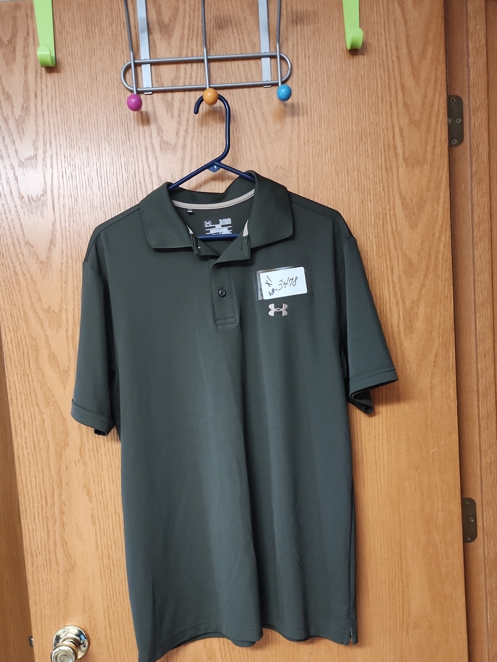 Under Armour Men’s Polo Shirt - Olive Green Xl number 3478